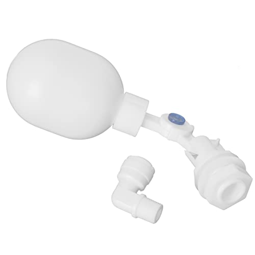 Mini einstellbares Plastikfloatventil, Autofüllung Wasserspiegel -Steuerventil für Aquarium -RO -DI -Umkehrosmose -System Trinkwasser sicheres POM -Material 3/8 Zoll Größe von AZMUDE