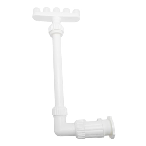 Pool Brunnen Wasserfall Sprinkler 5 Düsen Einstellbare Höhe Schwimmbond Garten PVC Haltbares leichtes Gewicht einfach anbauen Leuchtend Wasser Merkmal von AZMUDE