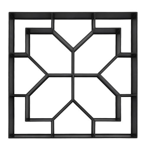 Walk Maker, Pflanzensteine Betonform 40Cm Wiederverwendbar Gartenhof Gehweg Pflanzensteinform Aus Abs 15.7X15.7X1.6In Walk Maker, Pflanzensteine Betonform 40Cm Wiederverwendbar Gartenhof Gehweg Pflanzensteinform Aus Abs 15.7X15.7X1.6In von AZMUDE