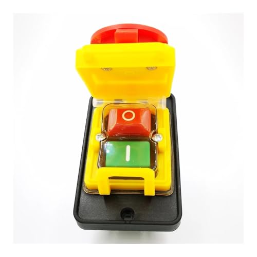CK5-11 AC250V 6-Pin Start Stop No Volt Release Push Button Switch Common to woodshop and Metalwork Machines ERTEYIN CK5-11 AC250V 6-Pin Start Stop No Volt Release Push Button Switch Common to woodshop and Metalwork Machines ERTEYIN von AZOOB