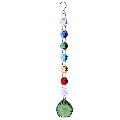 AZURAOKEY Kristallkugel-Prismen-Lichtfänger zum Aufhängen, Windspiel for Fenster, Feen-Dekoration, Geschenke von AZURAOKEY