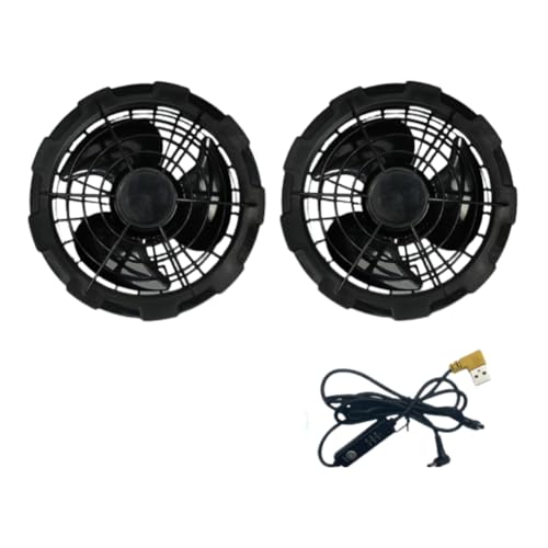 AZURAOKEY Kühlweste mit Ventilator for Herren & Damen – tragbare Klimaanlagenweste mit 3-Gang-Ventilator, atmungsaktives Mikro-Perforationsgewebe, schnelle Wärmeabfuhr von AZURAOKEY