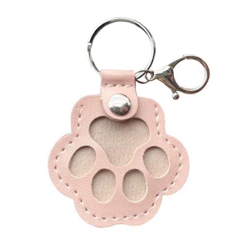 AZURAOKEY Personalisierte Hunde- und Katzenhaar-Memorial-Schlüsselbund-Lederpfote for Haustiere for Haustiere, Pet Memory Collector, niedliche Lederpfote Keychin, Gedenkgeschenke for Haustierliebhaber AZURAOKEY Personalisierte Hunde- und Katzenhaar-Memorial-Schlüsselbund-Lederpfote for Haustiere for Haustiere, Pet Memory Collector, niedliche Lederpfote Keychin, Gedenkgeschenke for Haustierliebhaber von AZURAOKEY