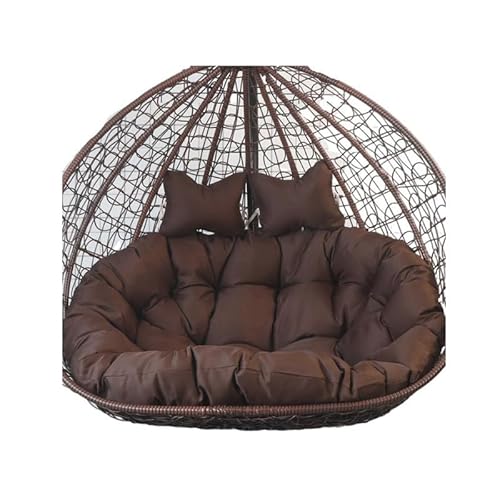AZVFLY Hängesessel Kissen, Twin Sitzkissen Hängesessel 2 Personen, Ultra Dick Anti-Verformung Auflagen Polster für Schwingsessel, Outdoor Indoor HäNgesessel Polsterauflage AZVFLY Hängesessel Kissen, Twin Sitzkissen Hängesessel 2 Personen, Ultra Dick Anti-Verformung Auflagen Polster für Schwingsessel, Outdoor Indoor HäNgesessel Polsterauflage von AZVFLY