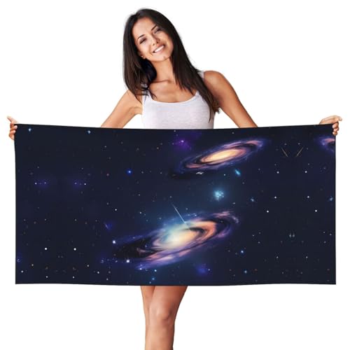 AZXMGOP Galaxy in The Universe Print Beach Lightweight Towel Quick Dry Oversized Towel for Adults for Travel and Pool AZXMGOP Galaxy in The Universe Print Beach Lightweight Towel Quick Dry Oversized Towel for Adults for Travel and Pool von AZXMGOP