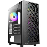 AZZA Spectra Midi-Tower PC-Gehäuse Schwarz AZZA Spectra Midi-Tower PC-Gehäuse Schwarz von AZZA
