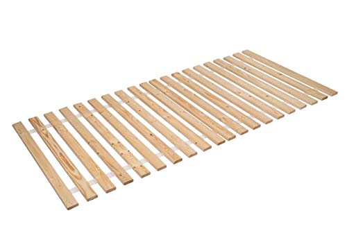 AZZAP Rollrost 100x200cm Rolllattenrost Lattenrost Bettrost Holzlatten 20 Latten Rost von AZZAP