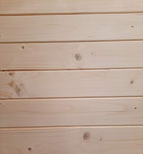 Sattie Profilbretter Profilholz Fassadenprofil Fasebretter 11x90mm Länge:100cm Holz 20 St. Sattie Profilbretter Profilholz Fassadenprofil Fasebretter 11x90mm Länge:100cm Holz 20 St. von AZZAP