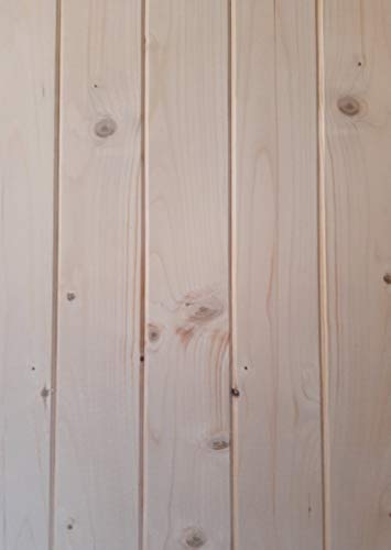 Profilbretter Profilholz Fassadenprofil Fasebretter 15x90mm Länge:100cm Holz 20 St. von AZZAP