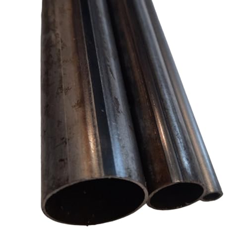 Stahlrohr Rohr Stahlrundrohr Rundrohr Konstruktionsrohr Hohlprofil 1mm stark 0,8m lang (⌀15mm x Länge: 0,8m) von AZZAP