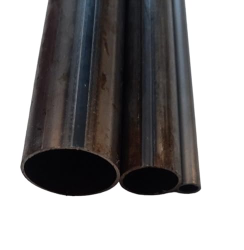 Stahlrohr Rohr Stahlrundrohr Rundrohr Konstruktionsrohr Hohlprofil 1mm stark 0,8m lang (⌀20mm x Länge: 0,8m) von AZZAP