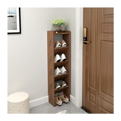 AZZAZETES Schuhregal Das Schuhregal for Die Flurtür Nimmt Keinen Platz EIN. Einfache, Ultraschmale Haushalts-Schuhschrank-Korridortür for Die Ecke des Aufzugseingangs Schuhablagen AZZAZETES Schuhregal Das Schuhregal for Die Flurtür Nimmt Keinen Platz EIN. Einfache, Ultraschmale Haushalts-Schuhschrank-Korridortür for Die Ecke des Aufzugseingangs Schuhablagen von AZZAZETES