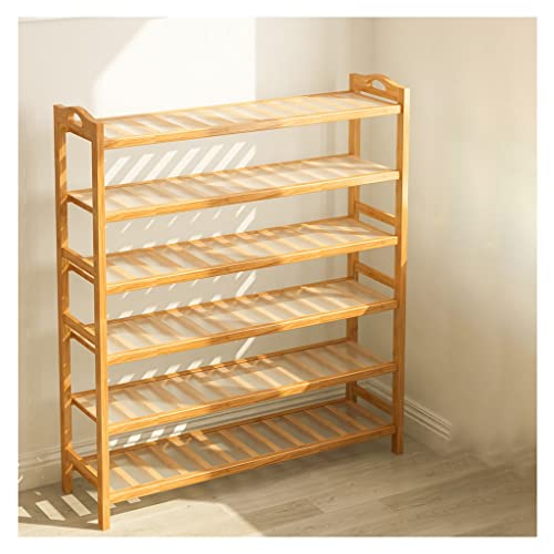 AZZAZETES Schuhregal Eingangsschuh-Rack 6-Lagen-Großraum-Haushaltsmittel-ökonomischer Massivholz-Schuhschrank Home Organizer und Lagerung Schuhablagen AZZAZETES Schuhregal Eingangsschuh-Rack 6-Lagen-Großraum-Haushaltsmittel-ökonomischer Massivholz-Schuhschrank Home Organizer und Lagerung Schuhablagen von AZZAZETES