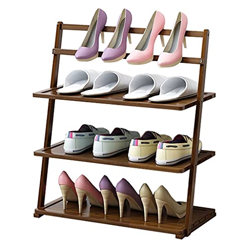 AZZAZETES Schuhregal Eingangsschuh Rack Multi-Layer Schuhständer Lagerschränke Home Regal Bücherregal Lagerschrank braun Schuhablagen AZZAZETES Schuhregal Eingangsschuh Rack Multi-Layer Schuhständer Lagerschränke Home Regal Bücherregal Lagerschrank braun Schuhablagen von AZZAZETES