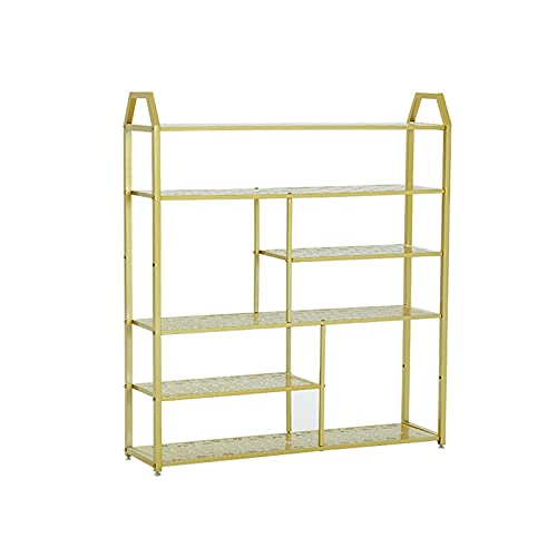 AZZAZETES Schuhregal Mehrschichtiger Schuhregal Langlebiger Metallschuh Rack Stiefel Organizer Multifunktional Eingangsschuh Wohnzimmer Flur Schlafzimmer Schuhablagen von AZZAZETES