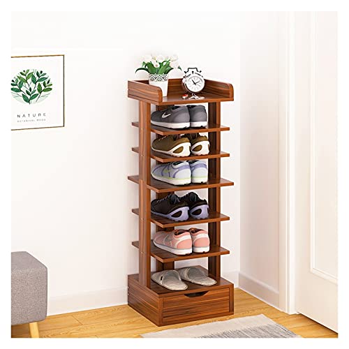 AZZAZETES Schuhregal Multifunktionsschuh Rack Multifunktionale Lagergestell Eingang Unabhängiger Schuhgestell Einfache Schublade, um Platz zu sparen Schuhablagen von AZZAZETES
