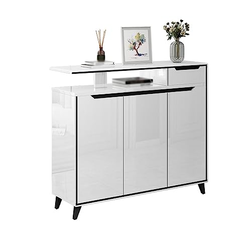 AZZAZETES Schuhschrank Bemalter doppelseitiger Schuhschrank, Heimkorridor, einfacher moderner Flurschrank, Verandaschrank, Eingangsbereich, Trennschrank, Schließfach Schuhregal AZZAZETES Schuhschrank Bemalter doppelseitiger Schuhschrank, Heimkorridor, einfacher moderner Flurschrank, Verandaschrank, Eingangsbereich, Trennschrank, Schließfach Schuhregal von AZZAZETES