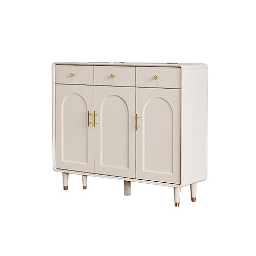 AZZAZETES Schuhschrank Moderner Schuhschrank for das Wohnzimmer, Heimkorridor, Veranda, Schrank mit großem Fassungsvermögen, Spind, Vitrine Schuhregal von AZZAZETES