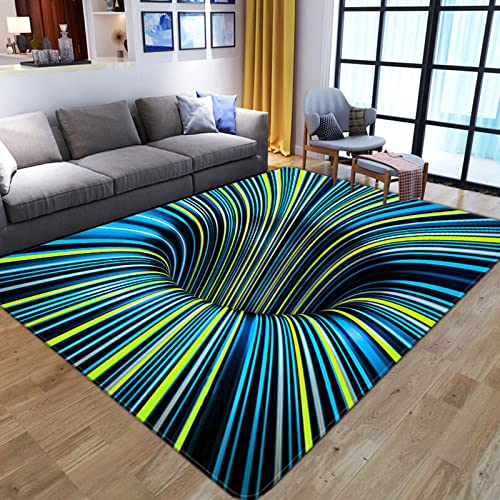 AZZRRO 3D rutschfeste Schmutzfangmatte Teppich, 100x160cm Türmatte optische Täuschung Fußmatte Bodenmatte für Innen- und Schützen Außen Küchenboden Flur Wohnkultur von AZZRRO