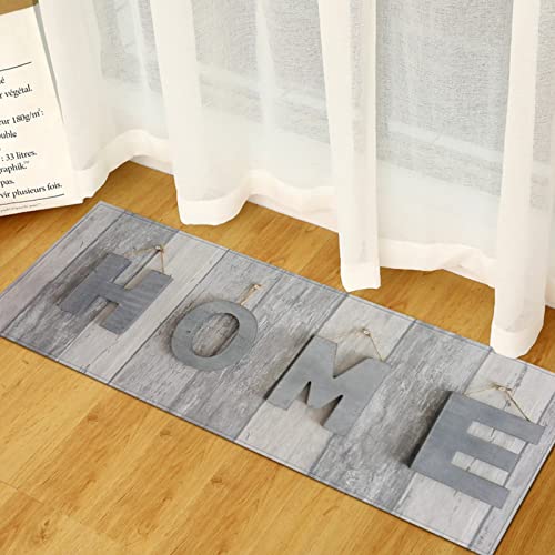 AZZRRO Wohnzimmer Teppich Kinderzimmer Dekoration Teppich 120x60cm Startseite 3D Holzmaserung Kinder Rutschfester Teppich Flurboden Schlafzimmermatte von AZZRRO