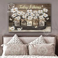Leinwand Kunst Heute Wähle Ich Glaube Hoffnung Liebe, Schmetterling Kunst, Rustikale Wand-Dekor, Geschenk Für Christian, Gott Home Decor Leinwand Kunst Heute Wähle Ich Glaube Hoffnung Liebe, Schmetterling Kunst, Rustikale Wand-Dekor, Geschenk Für Christian, Gott Home Decor von AZbetter