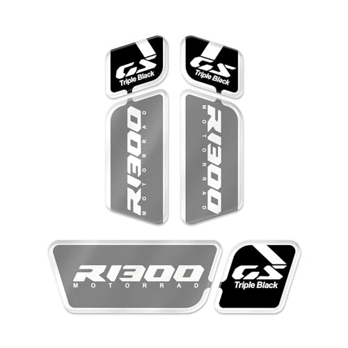 AZ Graphishop REFLEKTIERENDE AUFKLEBER KOMPATIBEL FÜR BMW VARIO R 1300 GS 2024 ATR-FM-002 (Triple Black) von AZgraphishop