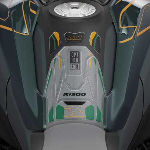 Az Graphishop Tankschutz aus 3D-Harz, kompatibel mit BMW R 1300 GS 2024 ON GP-943 (Option 719 - Sonnenuntergang) von AZgraphishop