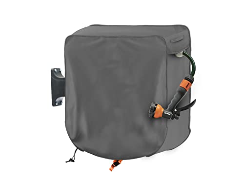 Aaaspark Gartenschlauchtrommelabdeckung, schützt Ihre einziehbare Gartenschlauchtrommel und verlängert seine Lebensdauer (L x B x H): 66 x 27 x 48 cm von Aaaspark