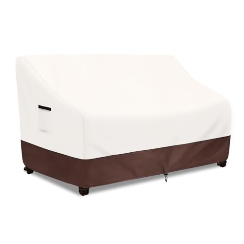 Aacabo Outdoor-Couchbezüge, 198 cm, wasserdichte Abdeckung für Terrassenmöbel, Möbelabdeckungen für Terrassensitze, Beige Aacabo Outdoor-Couchbezüge, 198 cm, wasserdichte Abdeckung für Terrassenmöbel, Möbelabdeckungen für Terrassensitze, Beige von Aacabo