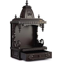 15"Km - Handgefertigter Kleiner Pooja Mandir Für Zuhause & Puja Tempel von AakaarExquisites
