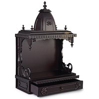 21" Km - Handgefertigter Holzstempel Und Pooja Mandir Für Zuhause von AakaarExquisites