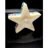 sternförmige Kerze von AandACandlesAndCraft