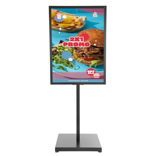 Aangeebone Kundenstopper A1 Plakatständer Werbetafel Werbeträger Gehwegaufsteller Plakat 90cm*65cm für Einkaufszentren, Gewerbeflächen, Ausstellungen und Werbun Aangeebone Kundenstopper A1 Plakatständer Werbetafel Werbeträger Gehwegaufsteller Plakat 90cm*65cm für Einkaufszentren, Gewerbeflächen, Ausstellungen und Werbun von Aangeebone