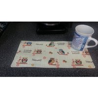 Becher Teppiche-Wald Eule Untersetzer-Herbst Dekor Teppiche-Haus Erwärmung Geschenk-Beige, Braune Untersetzer von AaronsAtticFinds