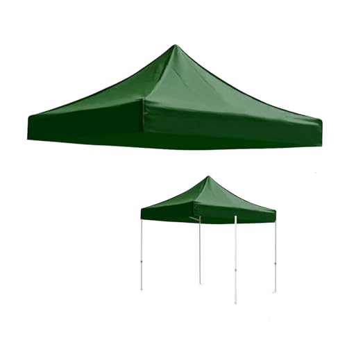 Aartner Pavillon Ersatzdach 3x3 Meter, Wasserdicht Klappbar Standmarkise, Oxford-Stoff Pavillon Ersatzdach, Mit Luftlöchern ideal für Gartenlauben (Dunkelgrün) von Aartner