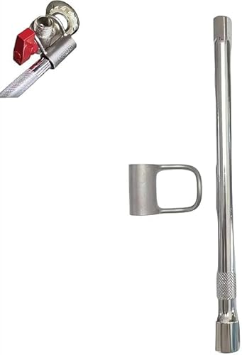 Klempnerwerkzeuge, Winkelanschlagschlüssel-Set, professionelles Klempnerschlüssel, Winkelstop-Entfernungswerkzeug, legierter Stahl, Sanitärrohrwerkzeuge, für einfache Winkelanschlag und von Aasipsuo