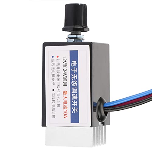 Universal Dc 12 V/24 V Motor Speed ​​Controller Schalter Auto Lkw Fan Heizung Control Rheostat 12 V Dc Fan Controller von Aatraay