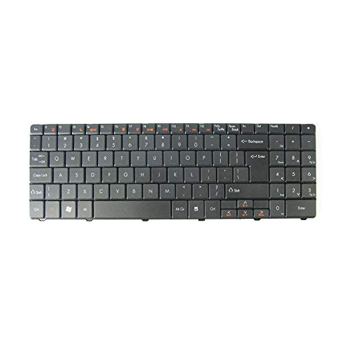 Tastatur für Gateway NV52 NV53 NV58 NV59 NV73 NV74 NV78 NV79 MS2273 MS2274 MS2285 MS2288 MP-07F33U4-4424H Packard Bell EasyNote TJ71 TJ73 TJ75 TJ76 US, Schwarz von Abakoo