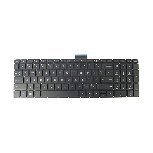 Tastatur für HP 15-BS 15-bs020wm 15-bs070wm 15-bs091ms 15-bs095ms 250 G6 255 G6 256 G6 17t-bs000 17z-ak000 17z-ar000 17g-br000 17q-Bu 000 US Schwarz von Abakoo