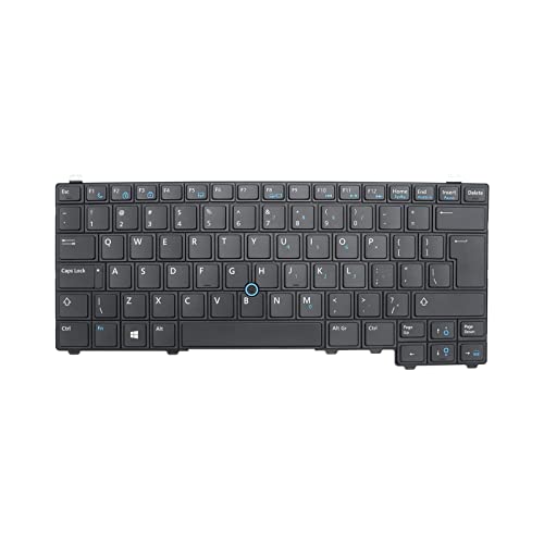 Tastatur mit Hintergrundbeleuchtung für Dell Latitude E5440 PK130WQ3B00 MP-13B73USJ698 03KK86 PK130WQ1B00 9Z.N9ULN.101 NSK-LD1BC 01 von Abakoo