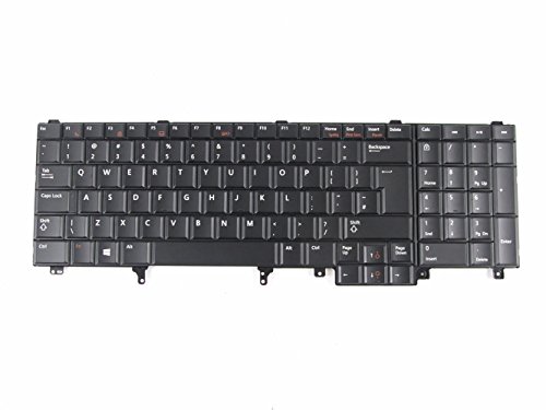 abakoo New Tastatur für Dell Precision M4600 M4700 M4800 M6600 M6700 M6800 Latitude E5520 E5530/E6520/E6530 E6540 US HG3G3 0hg3g3 7t425 07t425 nsk-dw2bc 01 Non-Backlit von Abakoo