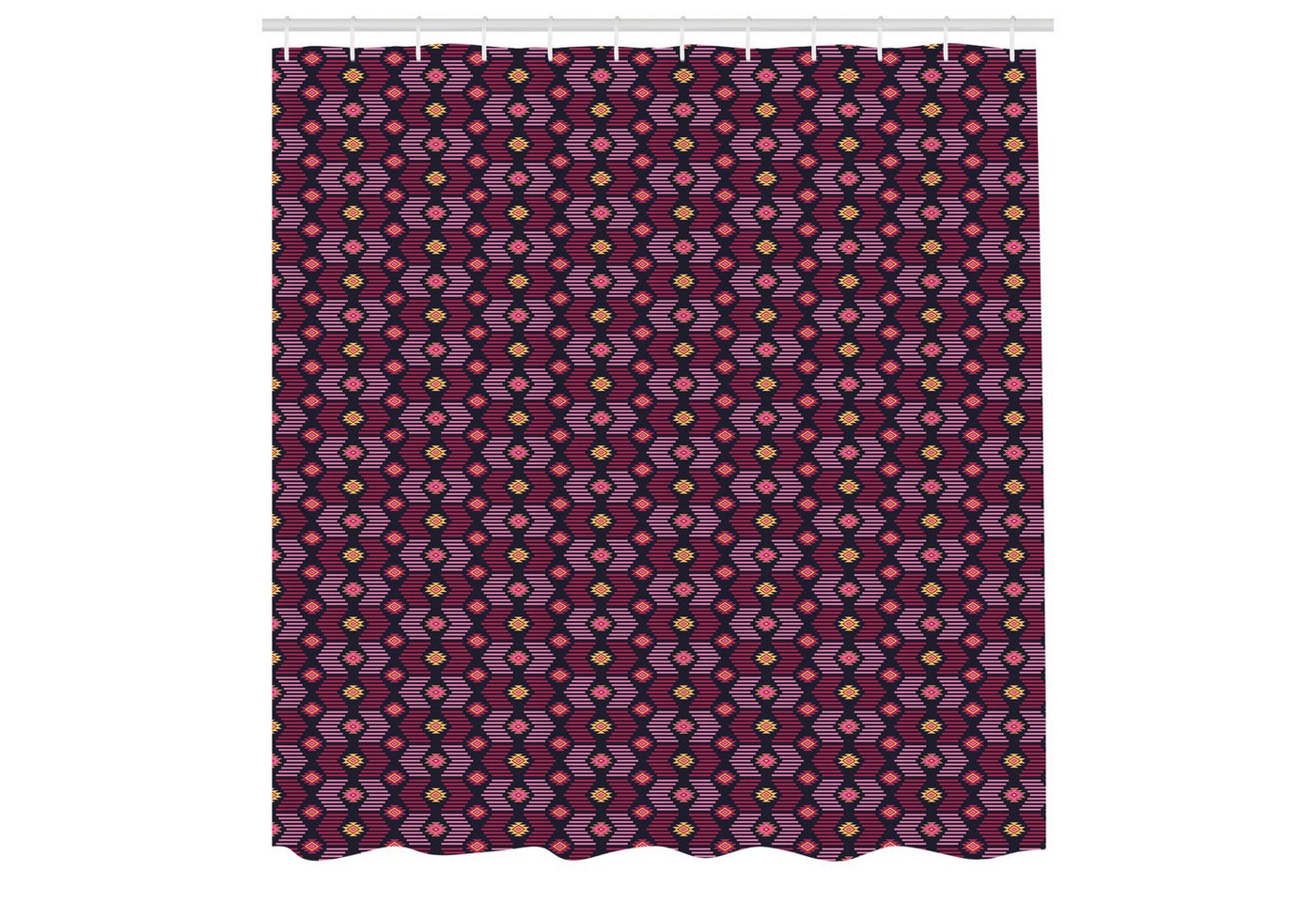 Abakuhaus Duschvorhang Moderner Digitaldruck mit 12 Haken auf Stoff Wasser Resistent Breite 175 cm, Höhe 180 cm, Ethnisch Aztec Motiv Kunstdruck Abakuhaus Duschvorhang Moderner Digitaldruck mit 12 Haken auf Stoff Wasser Resistent Breite 175 cm, Höhe 180 cm, Ethnisch Aztec Motiv Kunstdruck von Abakuhaus