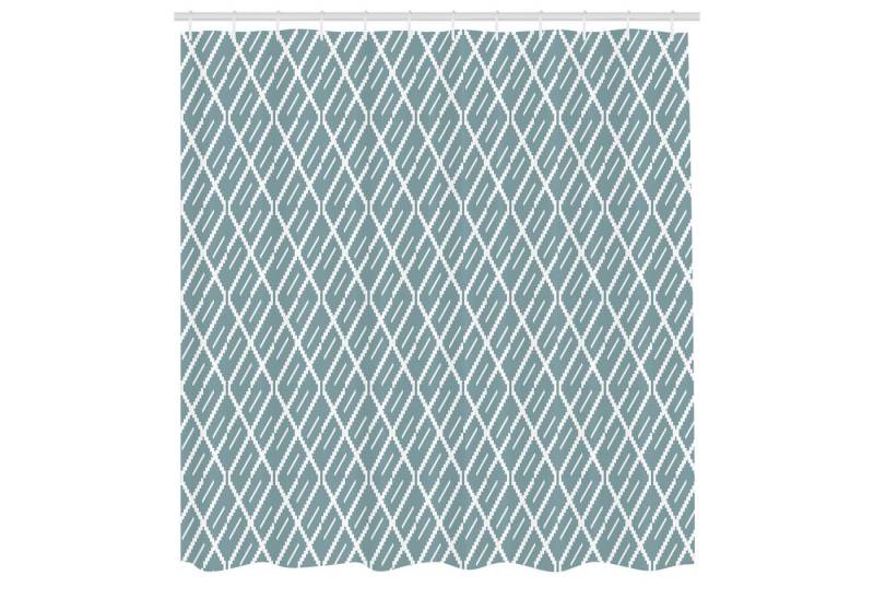 Abakuhaus Duschvorhang Moderner Digitaldruck mit 12 Haken auf Stoff Wasser Resistent Breite 175 cm, Höhe 180 cm, Gedämpfte Farben Treppen Stripes von Abakuhaus
