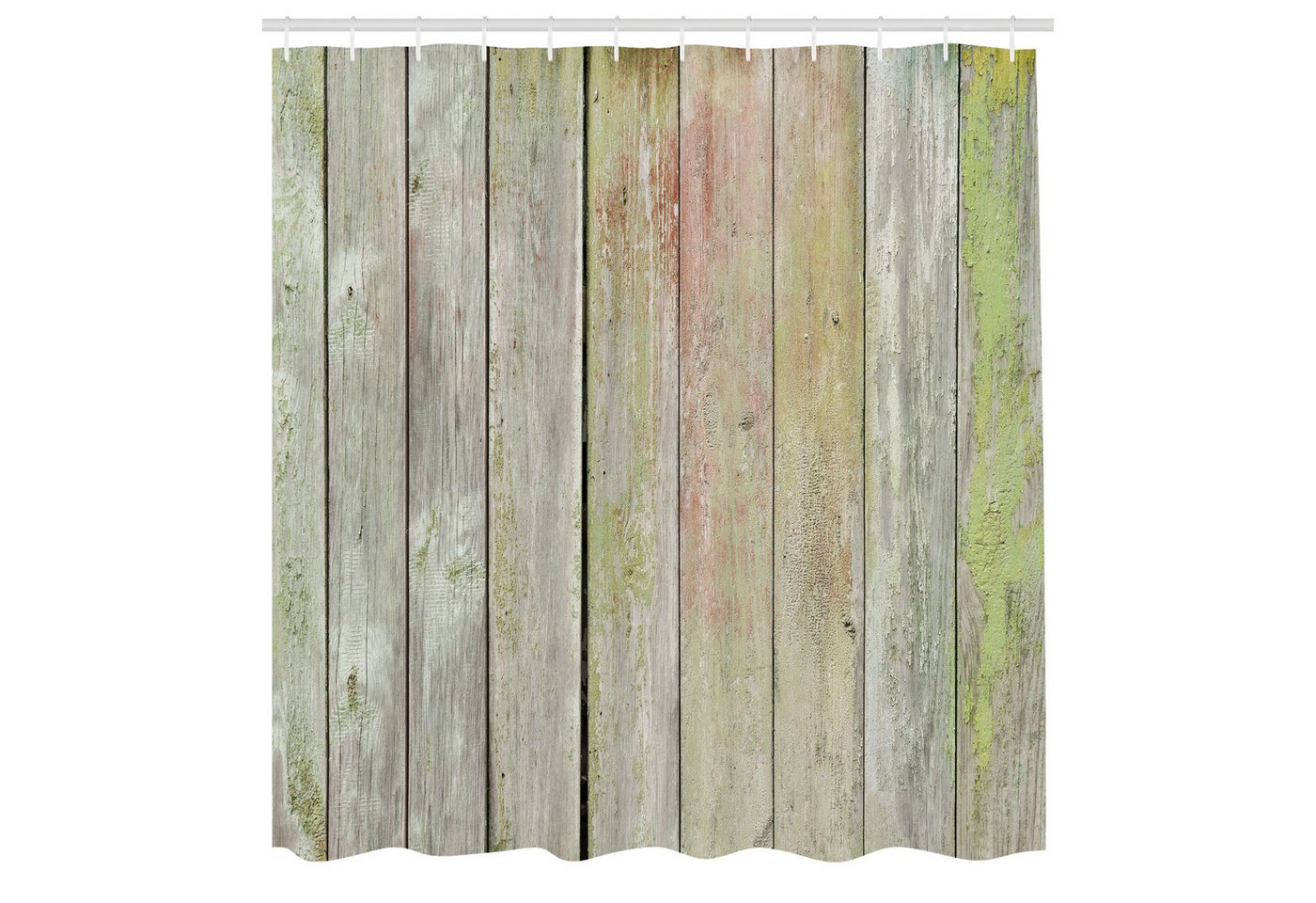 Abakuhaus Duschvorhang Moderner Digitaldruck mit 12 Haken auf Stoff Wasser Resistent Breite 175 cm, Höhe 180 cm, Zaun Old Rural Grungy Holzzaun Abakuhaus Duschvorhang Moderner Digitaldruck mit 12 Haken auf Stoff Wasser Resistent Breite 175 cm, Höhe 180 cm, Zaun Old Rural Grungy Holzzaun von Abakuhaus