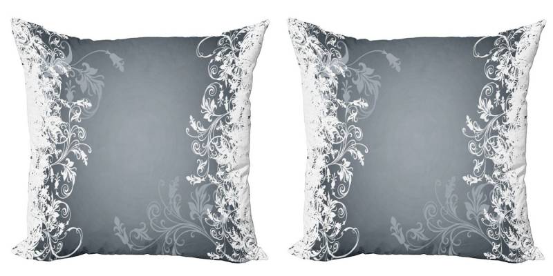 Abakuhaus Kissenbezüge Modern Accent Doppelseitiger Digitaldruck, (2 Stück), Blumen Floral Design Natur von Abakuhaus
