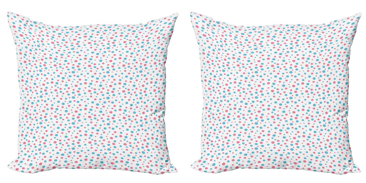 Abakuhaus Kissenbezüge Modern Accent Doppelseitiger Digitaldruck, (2 Stück), Blau Und Pink einfacher Spots Abakuhaus Kissenbezüge Modern Accent Doppelseitiger Digitaldruck, (2 Stück), Blau Und Pink einfacher Spots von Abakuhaus