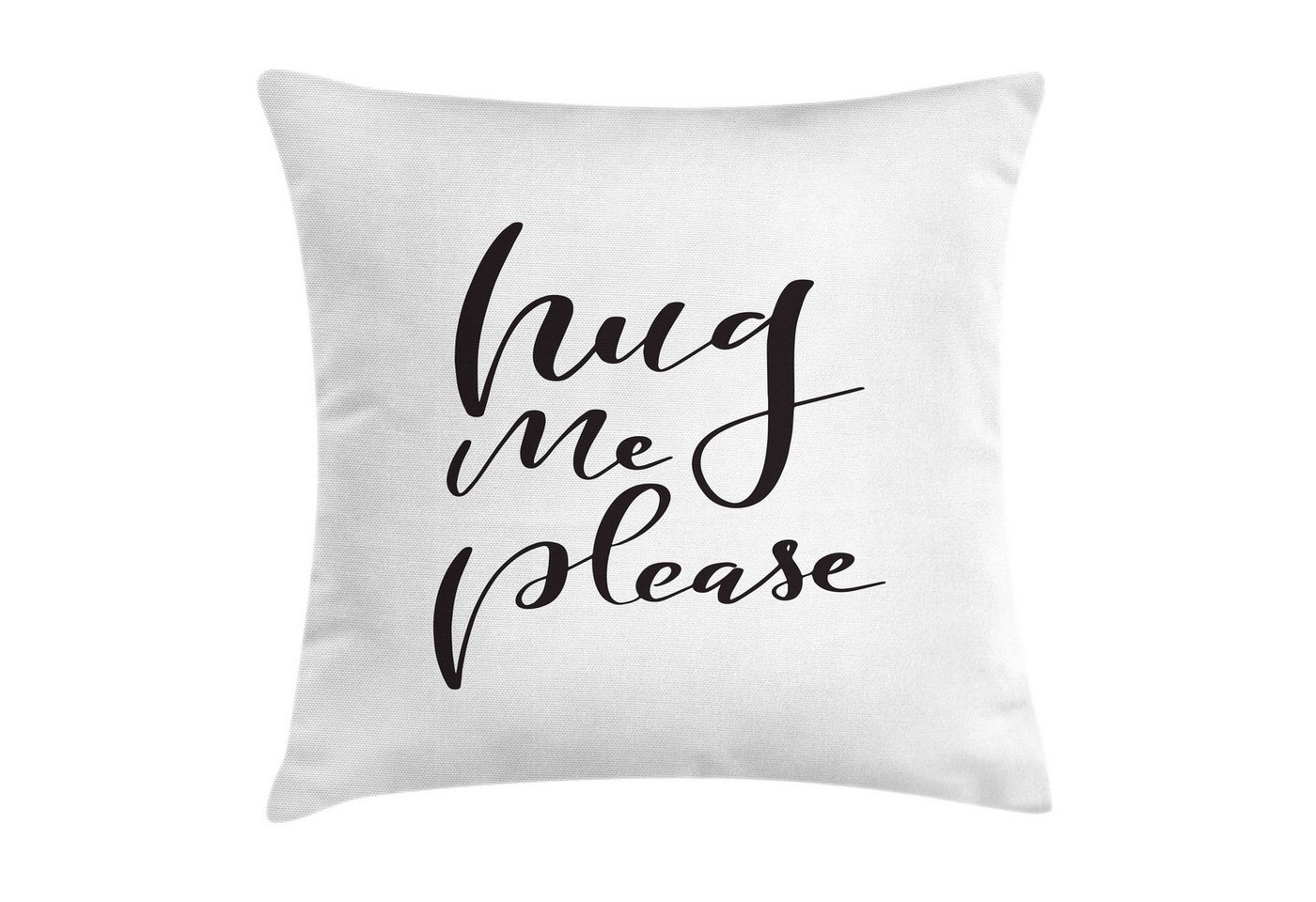 Abakuhaus Kissenbezüge Kissenhülle mit Farbfesten Klaren Farben Beidseitiger Druck, (1 Stück), Umarmung Ink Pinsel Schriftlich Hug Me Please Abakuhaus Kissenbezüge Kissenhülle mit Farbfesten Klaren Farben Beidseitiger Druck, (1 Stück), Umarmung Ink Pinsel Schriftlich Hug Me Please von Abakuhaus