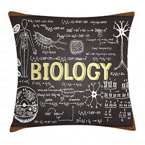 ABAKUHAUS Biologie Kissenbezug, Biologie, Wasser und Schmutz resistent Stoff Digital Druck Für den Innen oder Außen Bereich, 45 x 45 cm, Hellgelb Schwarz ABAKUHAUS Biologie Kissenbezug, Biologie, Wasser und Schmutz resistent Stoff Digital Druck Für den Innen oder Außen Bereich, 45 x 45 cm, Hellgelb Schwarz von ABAKUHAUS