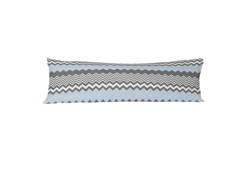 Abakuhaus Seitenschläferkissenbezug Deko-Akzent Langer Kissenbezug, Winkel Vintage Chevron-Design von Abakuhaus