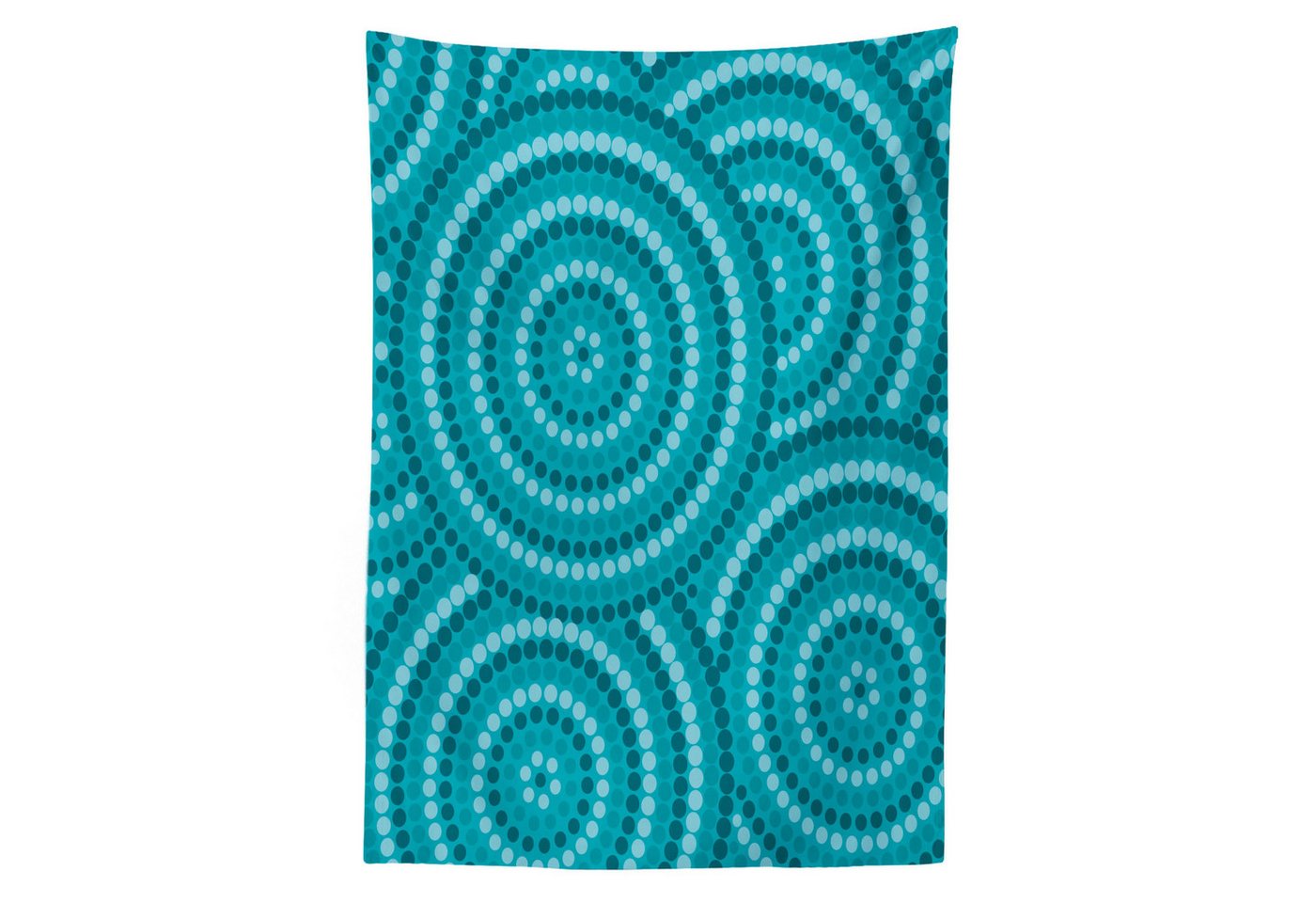 Abakuhaus Tischdecke Farbfest Waschbar Für den Außen Bereich geeignet Klare Farben, Teal Zusammenfassung Australian Dots Abakuhaus Tischdecke Farbfest Waschbar Für den Außen Bereich geeignet Klare Farben, Teal Zusammenfassung Australian Dots von Abakuhaus